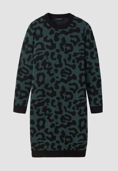 recolution Damen Strickkleid aus Bio-Baumwolle - AMARANTHUS LEO - recolution, Deep green (grün), – Produktbild 2 von 4