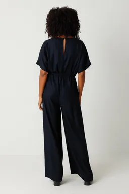 SKFK SKFK Damen vegan Jumpsuit Alaia Schwarz – Produktbild 1 von 1