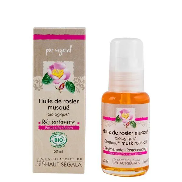 Laboratoire du Haut Segala Laboratoire du Haut Segala Bio Musk Rose Öl 50 ml vegan – Produktbild 1 von 1