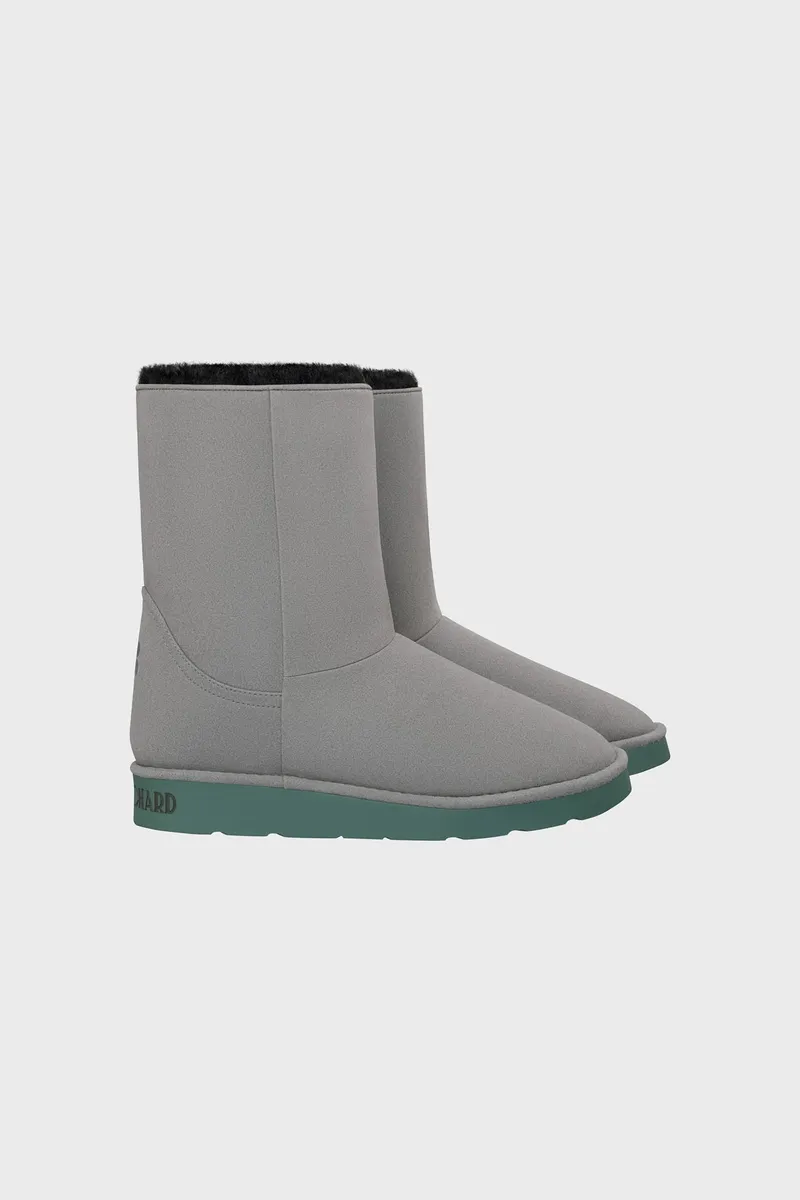 New Orchard New Orchard Damen vegan Stiefel Classic Medium Hellgrau Grün, Grau, – Produktbild 1 von 2