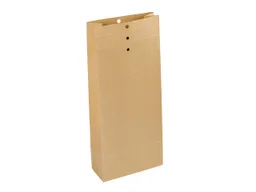 250 Recycling-Musterbeutel 120 x 285 x 50 mm mit Klotzboden 120 g/m² – Produktbild 1 von 1