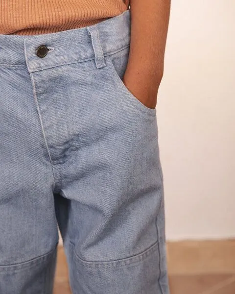 MATONA Matona Jeans für Kinder aus Bio-Baumwolle / Denim Pants, Blue, – Produktbild 5 von 6