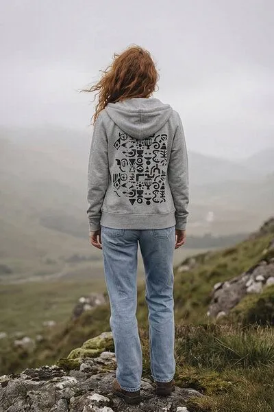KOKOworld KOKOworld Kapuzenjacke Goa-Zip, Grey sun&soil (grau), – Produktbild 4 von 4