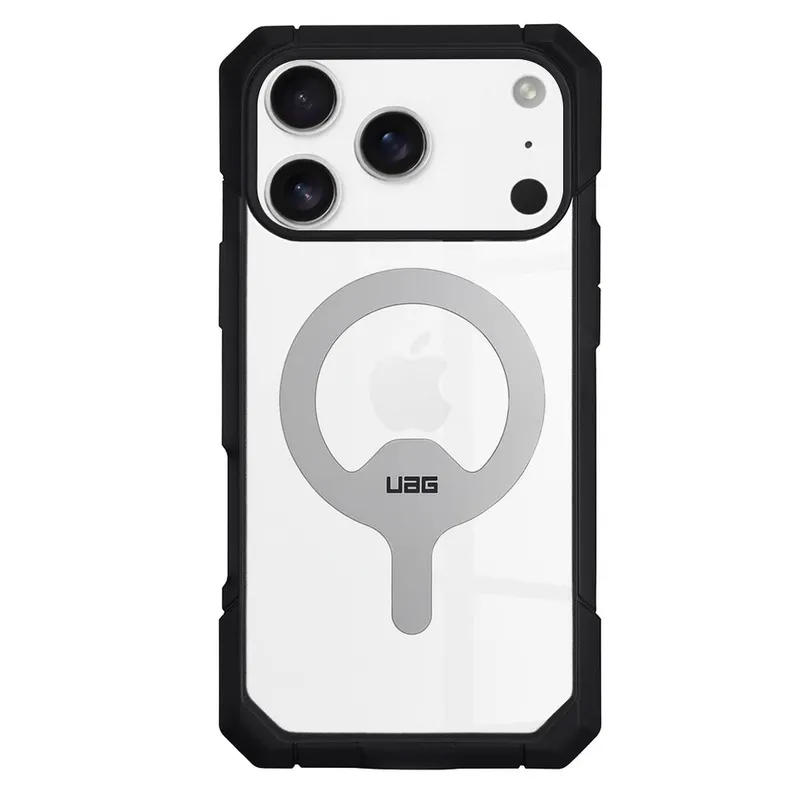 Urban Armor Gear MagSafe Hülle für Apple iPhone 17 Pro Max, Urban Armor Gear, Trooper, Transparent Grau – Produktbild 1 von 1
