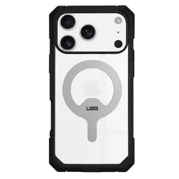 Urban Armor Gear MagSafe Hülle für Apple iPhone 17 Pro Max, Urban Armor Gear, Trooper, Transparent Grau – Produktbild 1 von 1