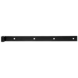 Alberts ALBERTS Ladenband, gerade, Abschluss gerade, schwarz, LxB 500x35x5 mm, Rolle Ø14 mm – Produktbild 1 von 1