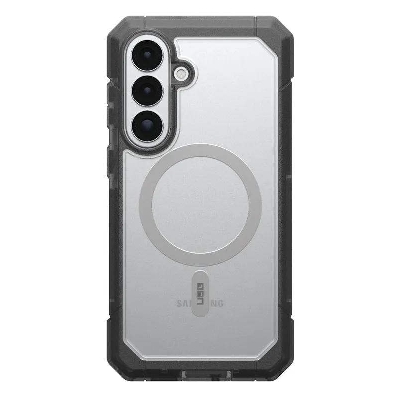 Urban Armor Gear MagSafe-Hülle für Samsung Galaxy S26 S942, Urban Armor Gear, Trooper, Transparent Grau – Produktbild 1 von 1