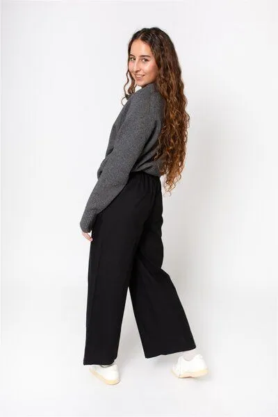 Zerum Zerum Ecovero Stoffhose Modell: Romy, Black, – Produktbild 3 von 4