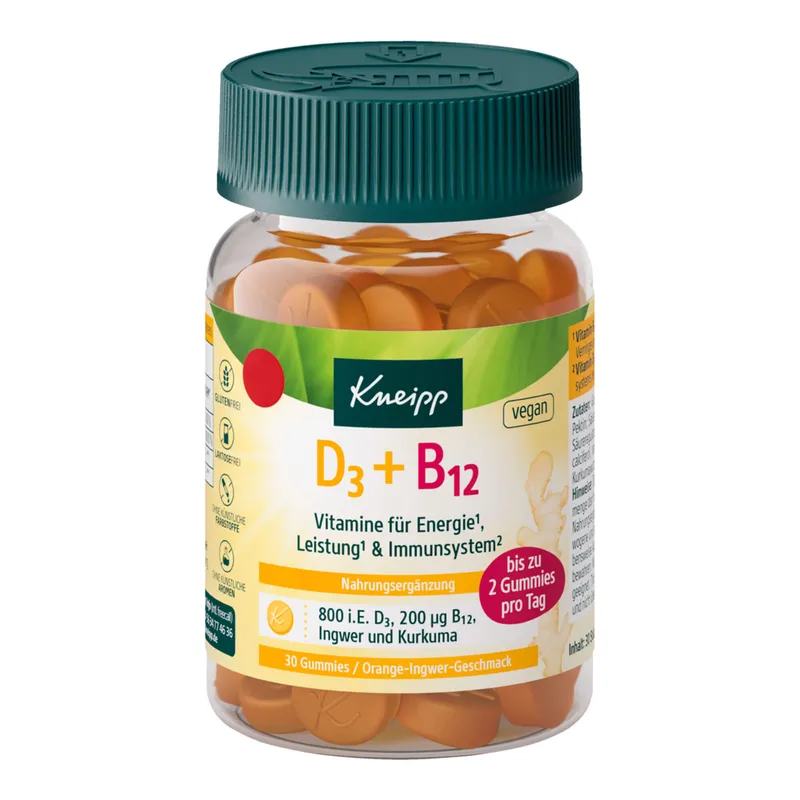 Kneipp Kneipp D3 + B12 Gummies – Produktbild 1 von 1