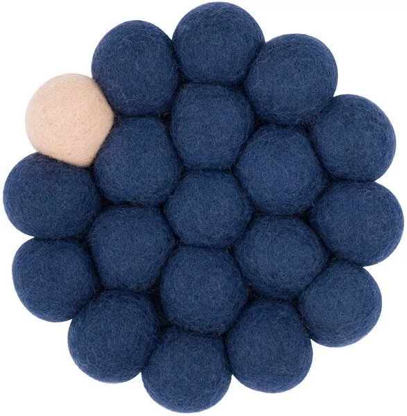 myfelt myfelt Topfuntersetzer BigOne (⌀ 20 cm), Dunkelblau (alva), – Produktbild 1 von 4