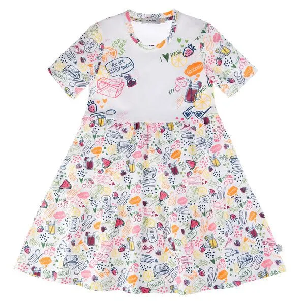 Marraine Kids Marraine Kids T-Shirtkleid aus Bio Baumwolle "Juicy" – Produktbild 2 von 4