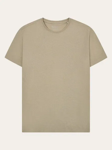 KnowledgeCotton Apparel KnowledgeCotton Apparel Basic T-Shirt, Twill, – Produktbild 4 von 4