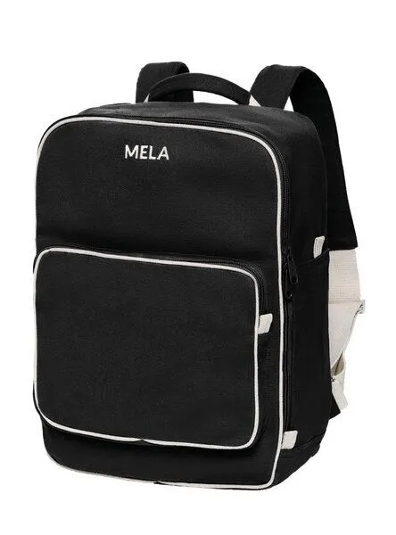MELA Rucksack MELA II | von MELA | Fairtrade & GOTS zertifiziert, Schwarz, – Produktbild 1 von 4