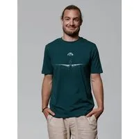 watapparel watapparel T-Shirt Lost in space, Glazed green, – Produktbild 1 von 1