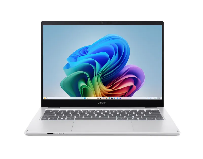 Acer Acer Swift Spin 14 AI SFSP14-I51T-79CL, Silber, 14 Zoll, WUXGA, Intel Core Ultra 7 355, 16 GB, 512 GB 2in1 Convertible – Produktbild 1 von 2