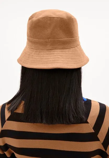 ARMEDANGELS ARMEDANGELS FJAARN CORDUROY Unisex Bucket Mütze Regular Fit aus Bio-Baumwoll Mix, Cedar wood, – Produktbild 2 von 4