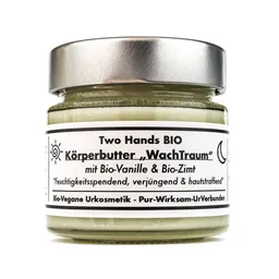 Two Hands BIO Two Hands BIO KörperBalsam „WachTraum“ mit fairer Bio-Vanille & Bio-Zimt - für Gesicht & Körper – Produktbild 1 von 1