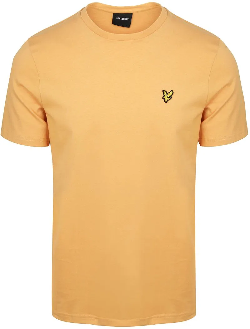 Lyle and Scott Lyle and Scott T-Shirt Honeycomb Orange - Größe L, Orange, – Produktbild 2 von 5