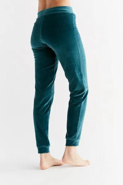 Leela Cotton Leela Cotton Damen Nicky Hose Bio-Baumwolle 1466, Tanne, – Produktbild 2 von 2