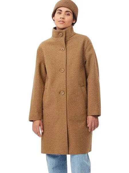 LangerChen LangerChen Wollmantel - Coat Pennfield - aus Wolle, Braun (walnut), – Produktbild 1 von 4