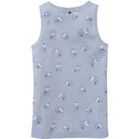 People Wear Organic People Wear Organic Unterhemd, blau bedruckt, "Fuchs", Bio-Baumwolle – Produktbild 1 von 1