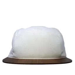 Lou-i Lou-i Canvas Cap weiß mit edlem Holzschirm - Made in Germany - Sehr bequem – Produktbild 1 von 1
