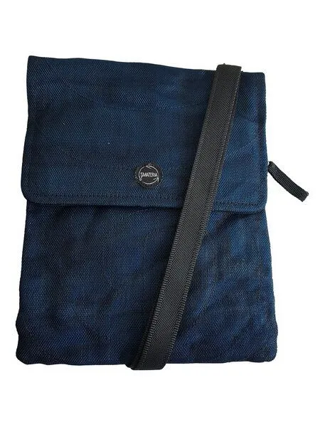 Smateria Smateria Flache Umhängetasche ESC-Kombi / Hüfttasche mit verstellbarem Schulterband, Nachtblau (blau), – Produktbild 2 von 4