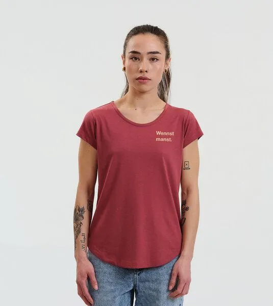 Gary Mash GARY MASH Shirt Asheville Wennst manst. aus TENCEL Modal Mix, Masala (rot), – Produktbild 3 von 4