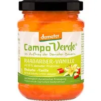 Campo Verde Campo Verde Bio-Aufstrich Rhabarber-Vanille, 200 g – Produktbild 1 von 1
