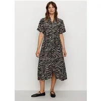 recolution Damen Kleid aus LENZING ECOVERO Viskose - SILENE ZEBRA - recolution – Produktbild 1 von 1