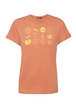 GreenBomb GREENBOMB Bike Citrus Stop - Lässiges T-Shirt aus Bio-Baumwolle / hochwertiger Print / Fair & Vegan – Produktbild 1 von 1
