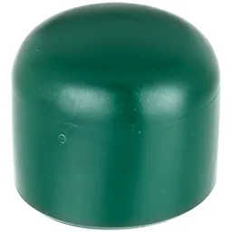 Alberts ALBERTS Pfostenkappe für runde Metallpfosten, Kst., grün, für Pfosten Ø34 mm, VE20St. – Produktbild 1 von 1
