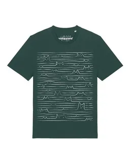 watapparel watapparel T-Shirt Unisex Doodle Cats – Produktbild 1 von 1