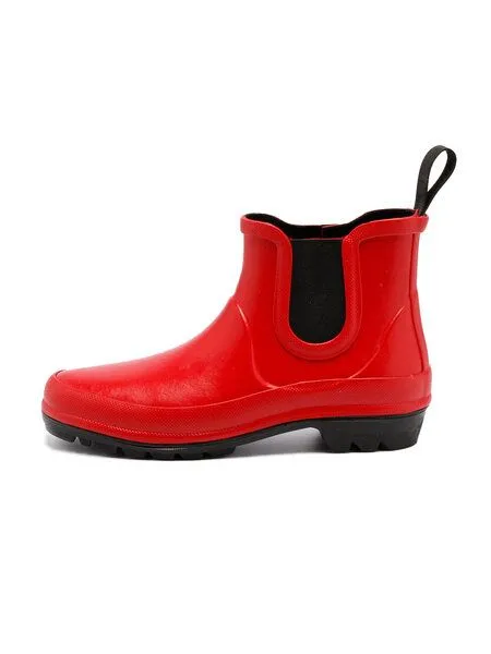 Grand Step Shoes Grand Step Shoes Damen Gummistiefel Vicky Kautschuk, Rot, – Produktbild 2 von 4