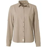 Vaude VAUDE Hemd-Bluse Women's Rosemoor LS Shirt IV, Beige, – Produktbild 1 von 1