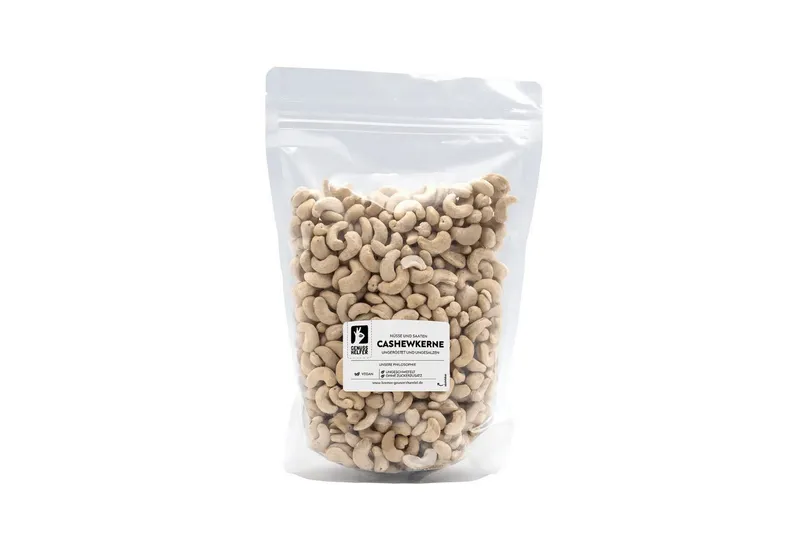 Bremer Gewürzhandel Nüsse Cashewkerne, Großpackung, 1000 g – Produktbild 1 von 1