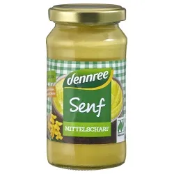 dennree Mittelscharfer Senf – Produktbild 1 von 1
