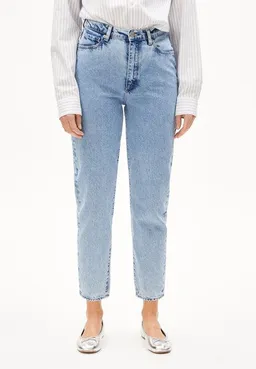 ARMEDANGELS ARMEDANGELS MAIRAA Damen Jeans Mom Fit High Waist Ankle recycelte Baumwolle Non-Stretch – Produktbild 1 von 1