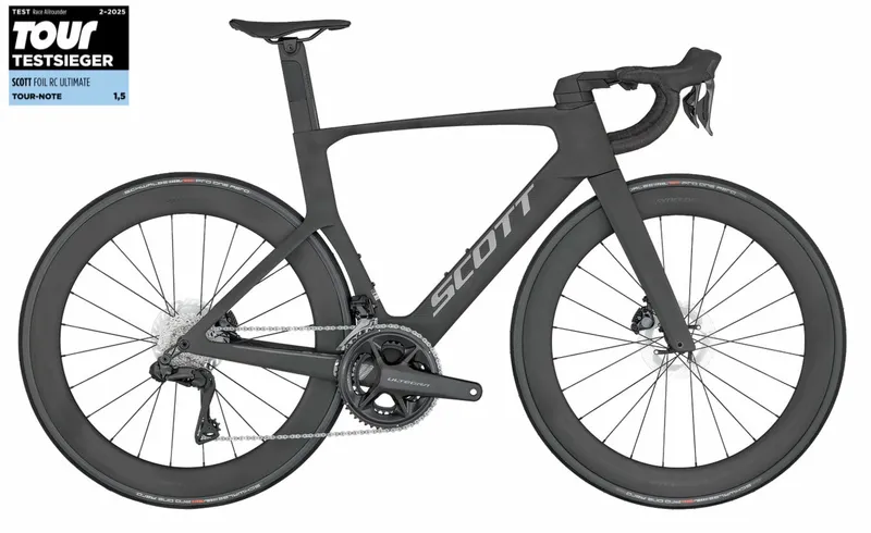 Scott Scott Foil RC 10 black - 28 Zoll 24K Diamant - Carbon Black, Schwarz, – Produktbild 1 von 1