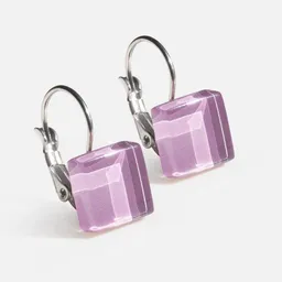 ALEXASCHA ALEXASCHA Geometrische Ohrringe hängend aus Glas | PUREFORM – Produktbild 1 von 1