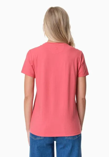 ORGANICATION ORGANICATION TENNUR | Basic T-Shirt aus Bio-Baumwolle, Radiant red, – Produktbild 3 von 3