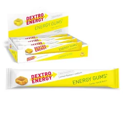 DEXTRO ENERGY DEXTRO ENERGY Energy Gums - 8x45g - Lemon + Natrium – Produktbild 1 von 1
