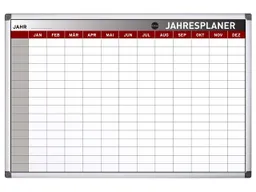 Bi-Office Earth Bi-Office Earth Whiteboard 'Earth', Plantafel Jahr mit Monatsansicht 90 x 60 cm – Produktbild 1 von 1