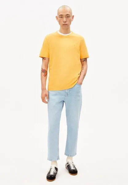 ARMEDANGELS ARMEDANGELS JAAMES Herren T-Shirt aus Bio-Baumwolle, Sunflower, – Produktbild 3 von 3