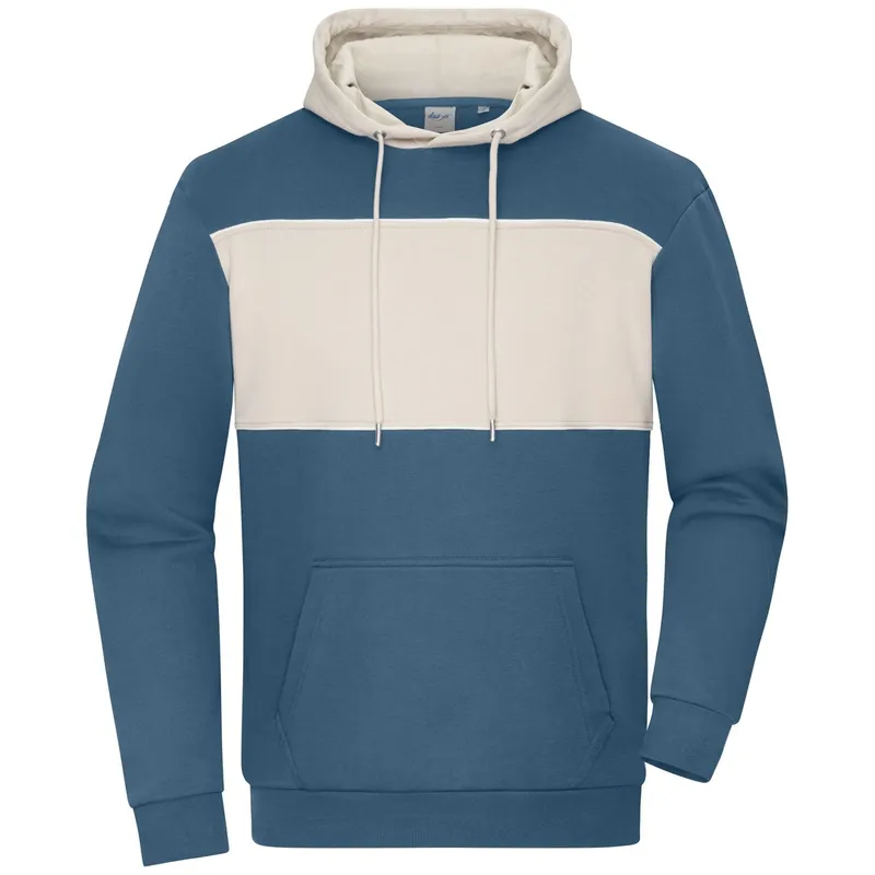 Daiber Daiber Unisex Hoody mit Kontrasteinsatz 8051 Gr. 3XL muddy-brown/sandstone – Produktbild 1 von 1