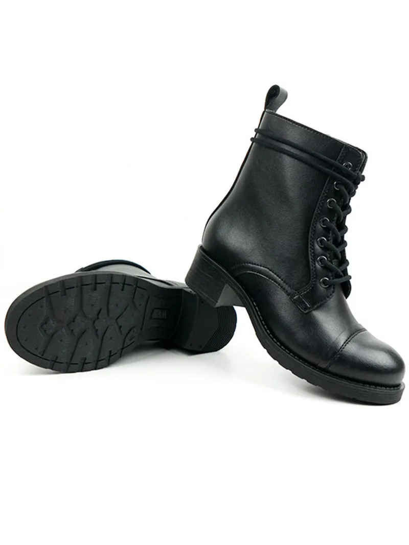 Will's Vegan Store Will's Vegan Store Damen vegan Stiefel Aviator 2 Schwarz, Schwarz, – Produktbild 2 von 2