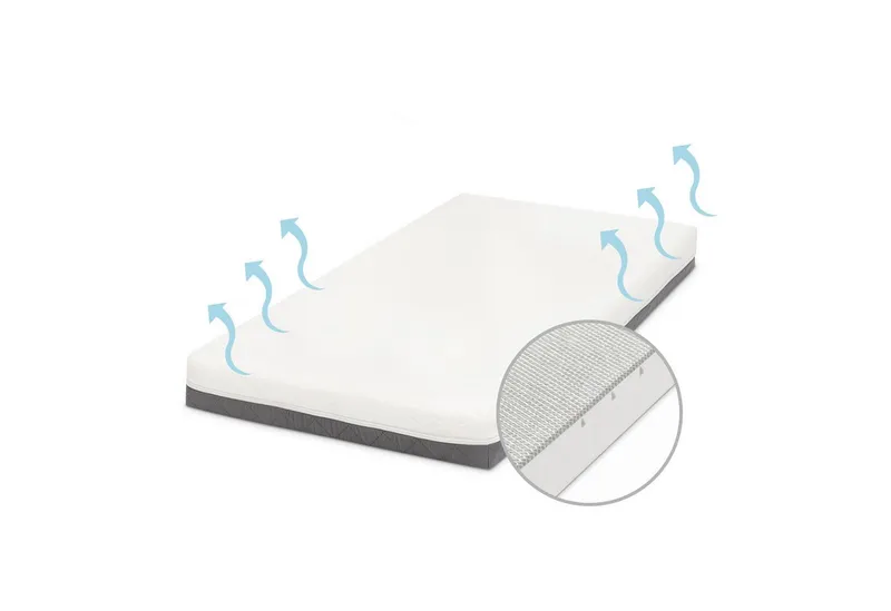 Babymatratze Royal, Babymatratze für Babybett, Baby Matratze, Ehrenkind, 10 cm hoch, (Verschiedene Größen für Babys und Kinder, EhrenkindMatratze), Belastbarkeit: 75kg – Produktbild 1 von 5
