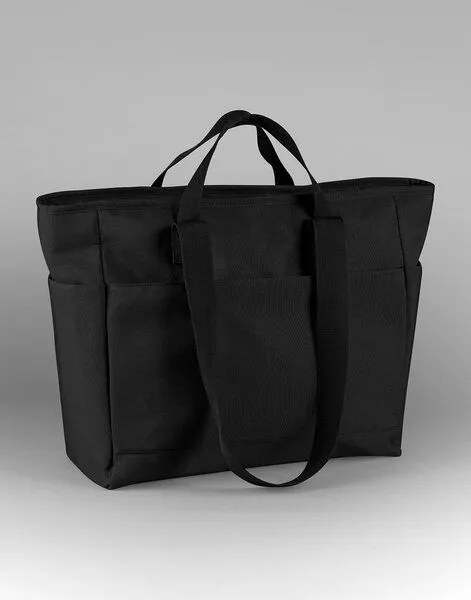 BagBase BagBase Umhängetasche Tragegriff und Schulterriemen Wasserabweisendes Gewebe, Schwarz, – Produktbild 1 von 2