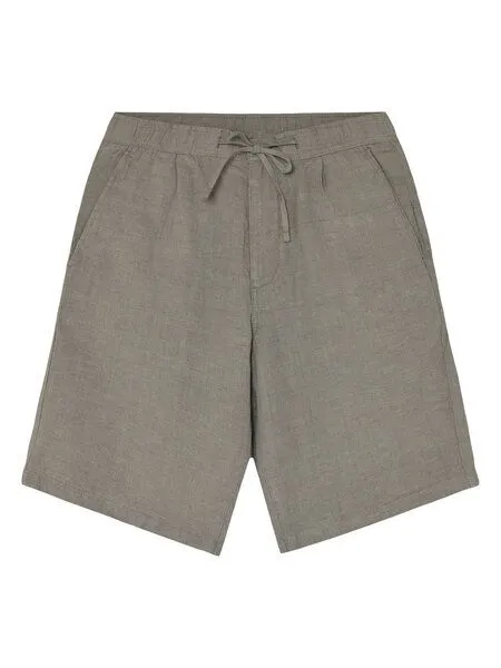 KnowledgeCotton Apparel KnowledgeCotton Apparel Herren Shorts "FIG Loose Linen Shorts" - VEGAN, Twill (beige), – Produktbild 1 von 3
