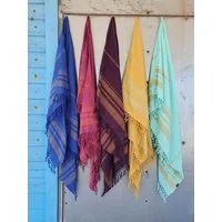 Karawan authentic Karawan authentic Fouta / Hammamtuch aus Biobaumwolle / Garden Kollektion, Almond, – Produktbild 1 von 2